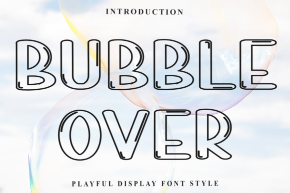 Bubble over Font - Featured Image