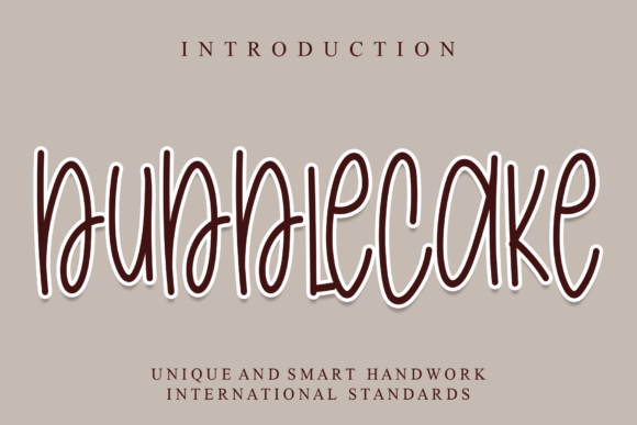 Bubblecake Font - Featured Image