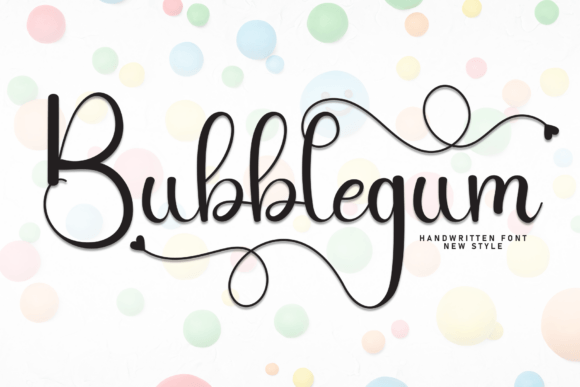 Bubblegum Font - Featured Image