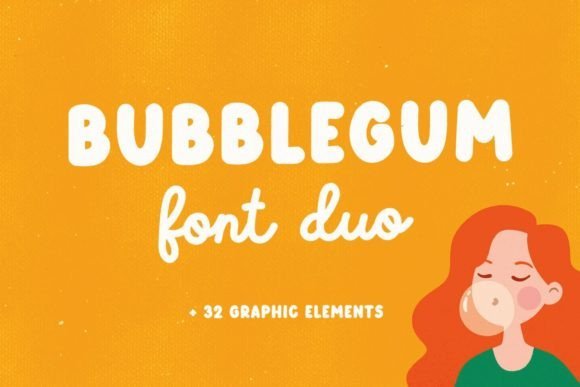 Bubblegum Font - Featured Image