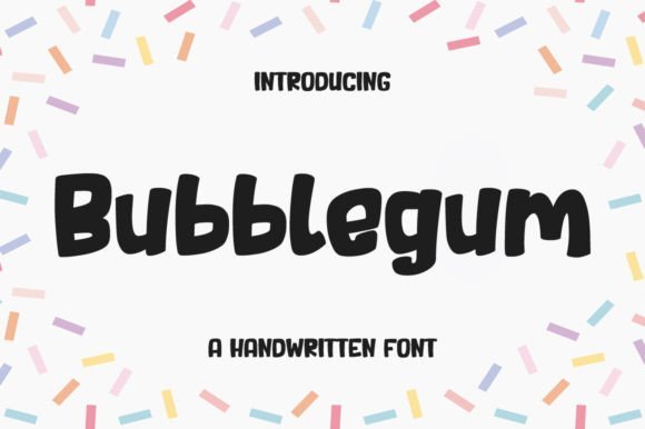 Bubblegum Font - Featured Image