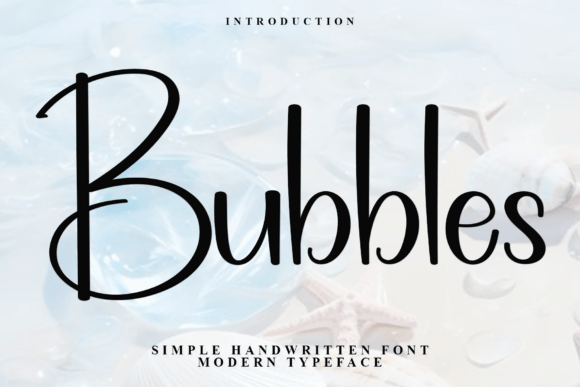 Bubbles Font - Featured Image