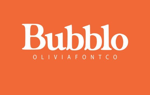 Bubblo Font - Featured Image