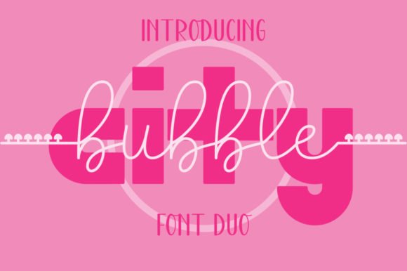 Bubbly City Font - Featured Image