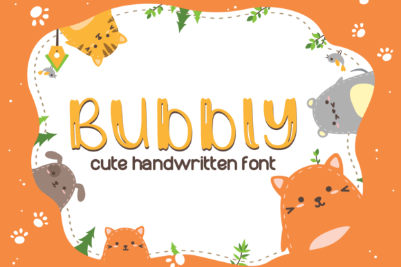 Bubbly Cute Font - Featured Image