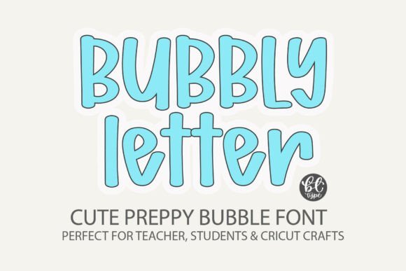 Bubbly Letter Font - Featured Image