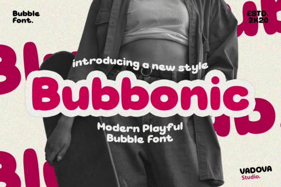 Bubbonic Font - Featured Image