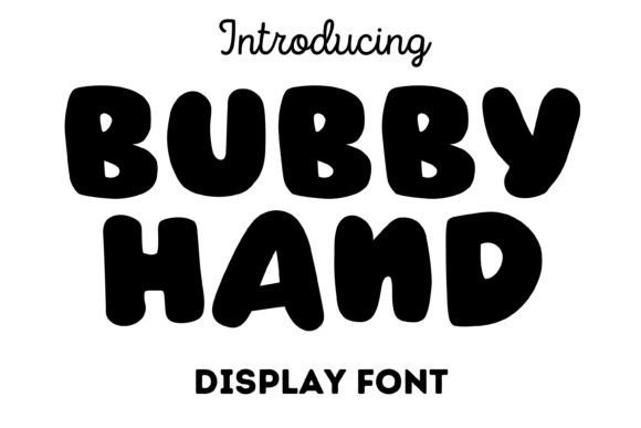 Bubby Hand Font - Featured Image