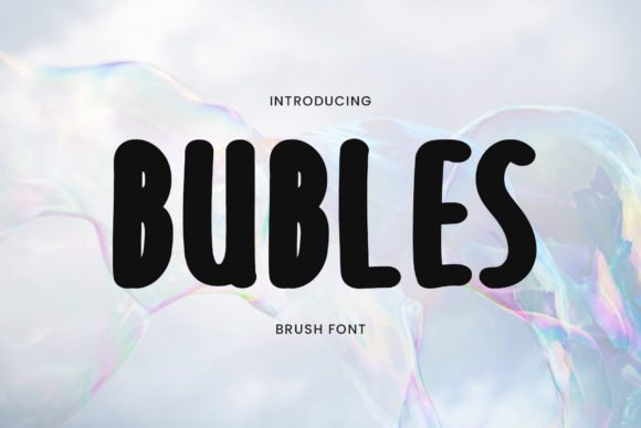 Bubles Font - Featured Image