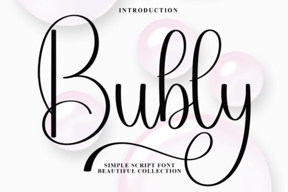 Bubly Font - Featured Image