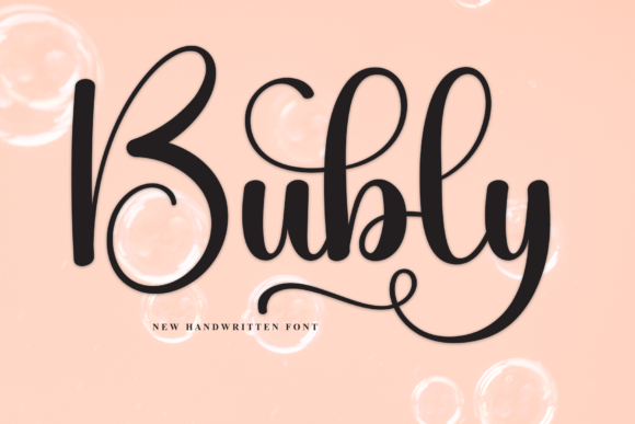 Bubly Font - Featured Image