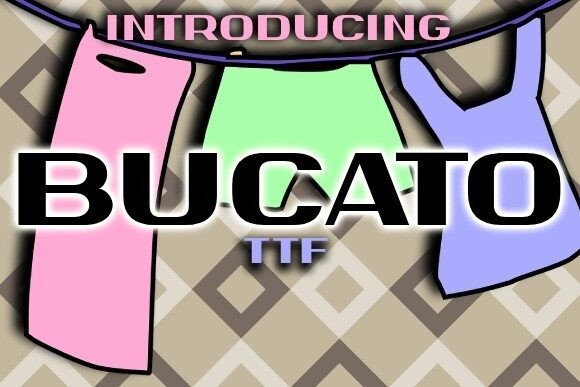 Bucato Font - Featured Image
