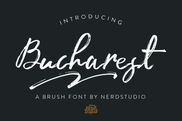 Bucharest Font - Featured Image