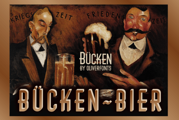 Bucken Font - Featured Image