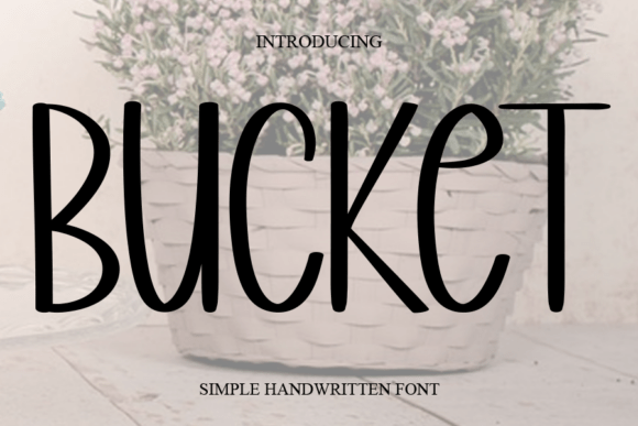 Bucket Font - Featured Image