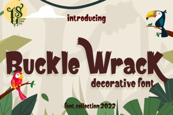 Buckle Wrack Font - Featured Image