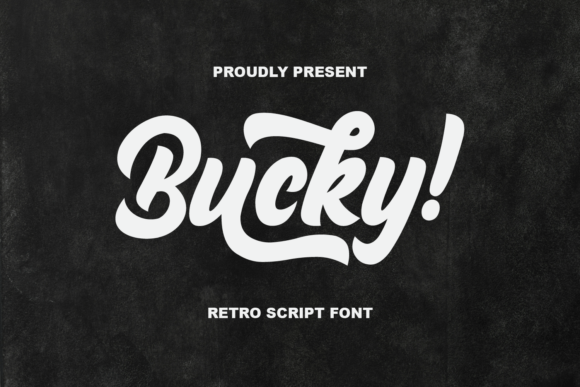 Bucky! Font - Featured Image