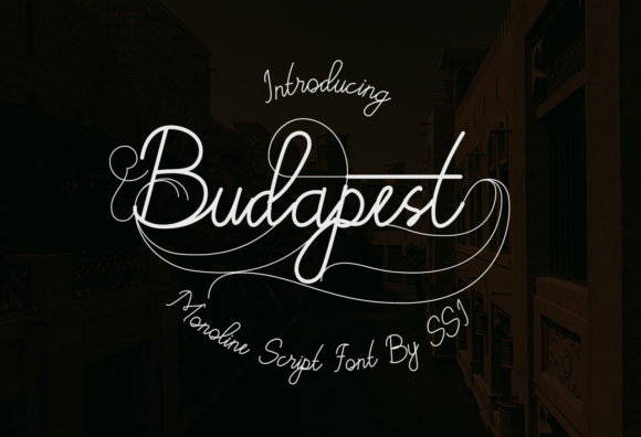 Budapest Font - Featured Image
