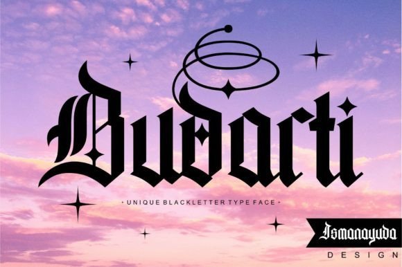 Budarti Font - Featured Image