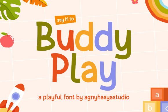 Buddy Play Font - Featured Image