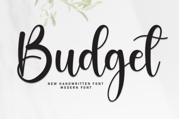 Budget Font - Featured Image