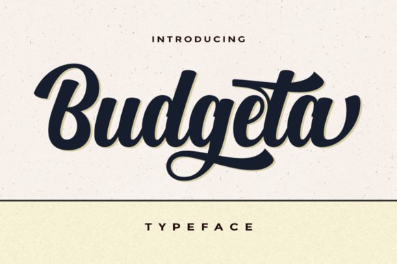 Budgeta Font - Featured Image