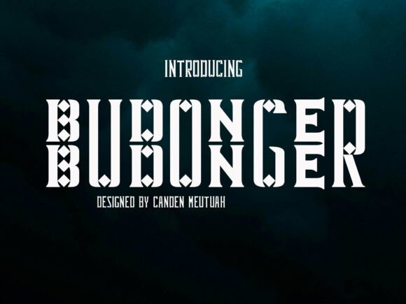 Budonger Font - Featured Image