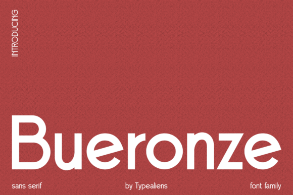 Bueronze Font - Featured Image