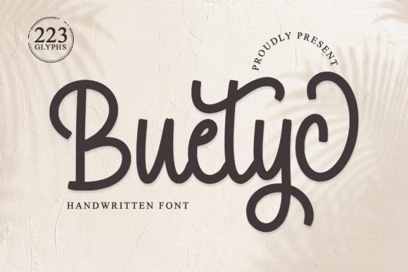 Buetyc Font - Featured Image