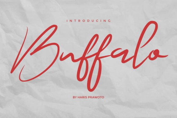 Buffalo Font - Featured Image