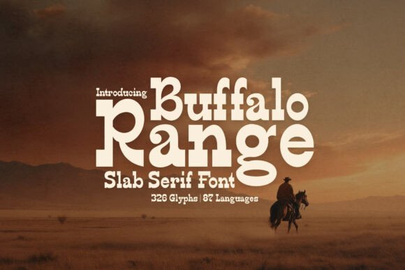 Buffalo Range Font - Featured Image