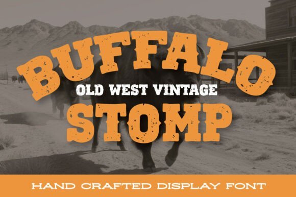 Buffalo Stomp Font - Featured Image