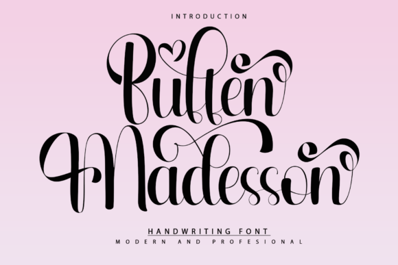Buffen Madesson Font - Featured Image