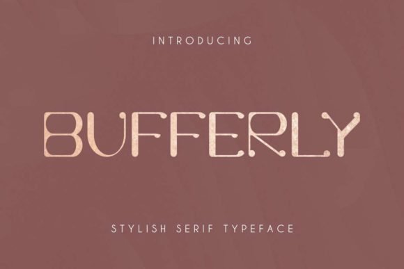 Bufferly Font - Featured Image