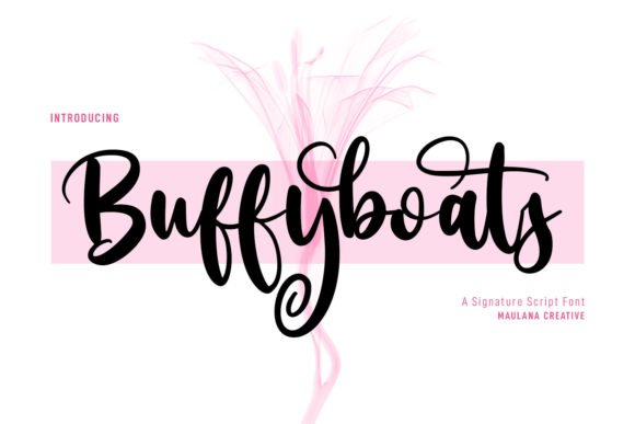 Buffyboats Font - Featured Image