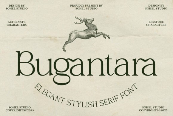 Bugantara Font - Featured Image