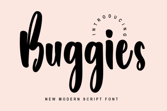 Buggies Font - Featured Image