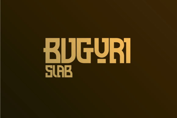 Buguri Font - Featured Image