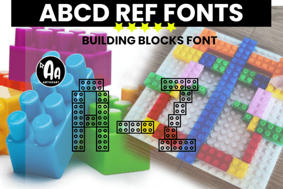 Building Blocks Font - Featured Image