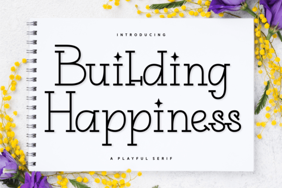 Building Happiness Font - Featured Image