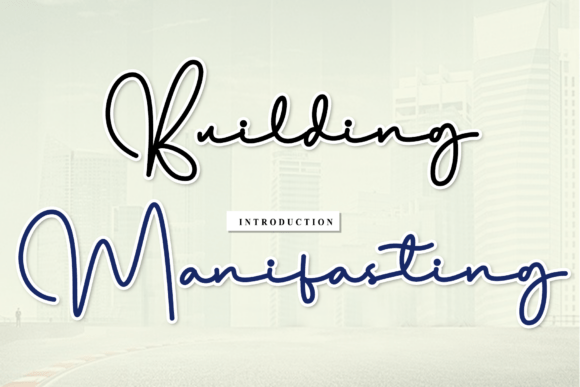 Building Manifasting Font - Featured Image