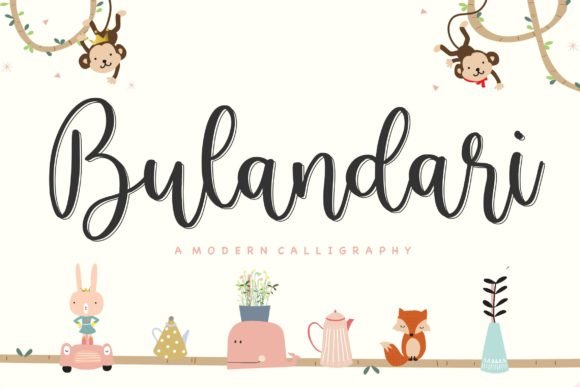Bulandari Font - Featured Image