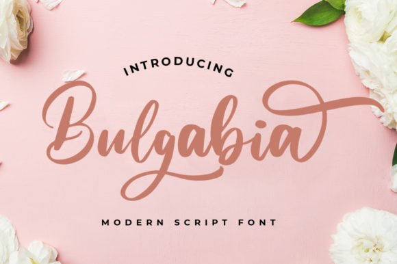 Bulgabia Font - Featured Image