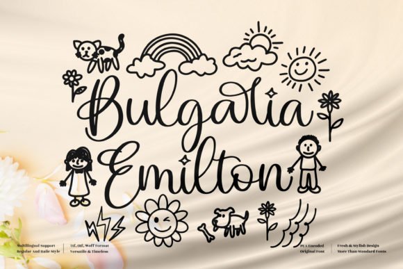 Bulgaria Emilton Font - Featured Image