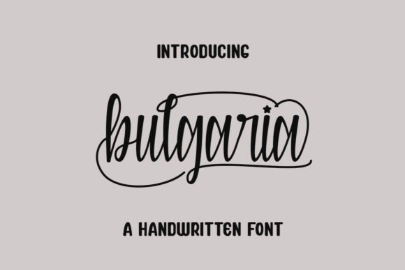Bulgaria Font - Featured Image