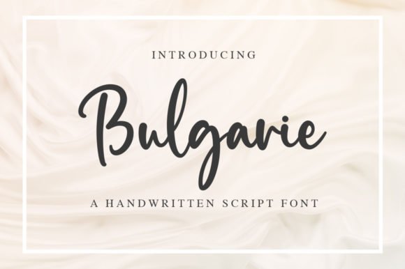Bulgarie Font - Featured Image