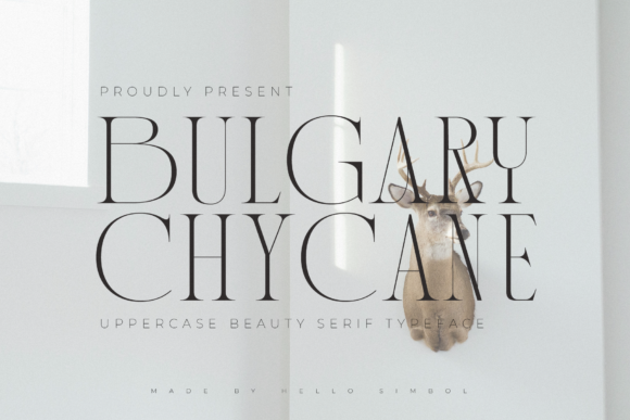Bulgary Chycane Font - Featured Image