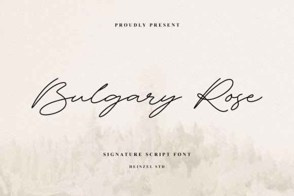 Bulgary Rose Font - Featured Image
