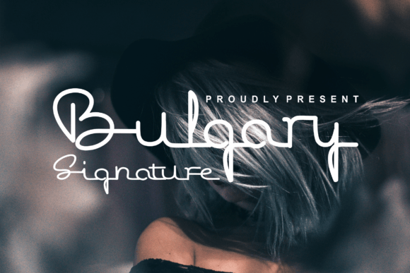 Bulgary Signature Font - Featured Image