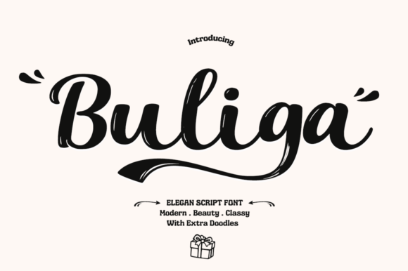 Buliga Font - Featured Image